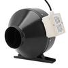 Inline Duct Ventilation Fan 2575 RPM Air Circulation Vent Blower for Hydroponics Grow Tent US Plug