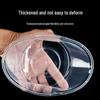 Fangcaodi Thickened Disposable Round Takeaway Bowls with Lids