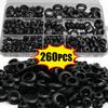 Rubber Sealing O-Ring Oil Sealing Grommet Gasket Electrical Cable Holes Conductor Wiring Blanking Washer Faucet Assortment Kit