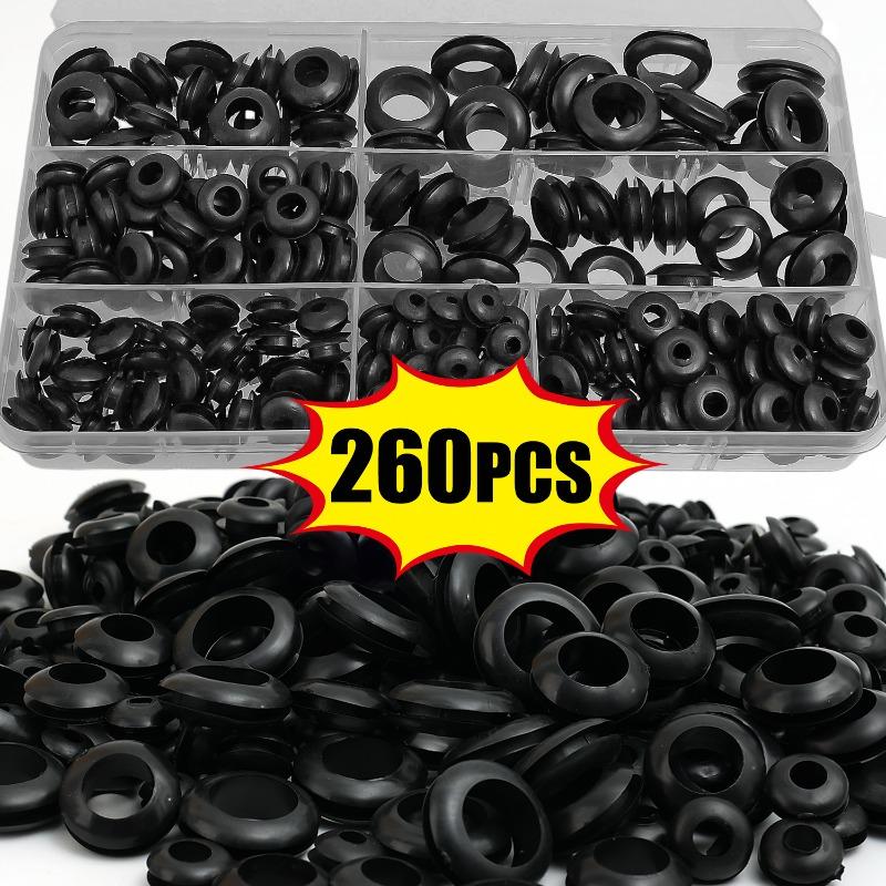 Rubber Sealing O-Ring Oil Sealing Grommet Gasket Electrical Cable Holes Conductor Wiring Blanking Washer Faucet Assortment Kit