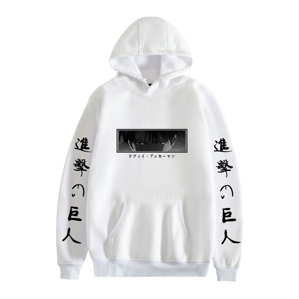 Attack on Titan Eren Yeager Mikiny s grafickým potiskem Podzim Zima Fleecové mikiny s kapucí