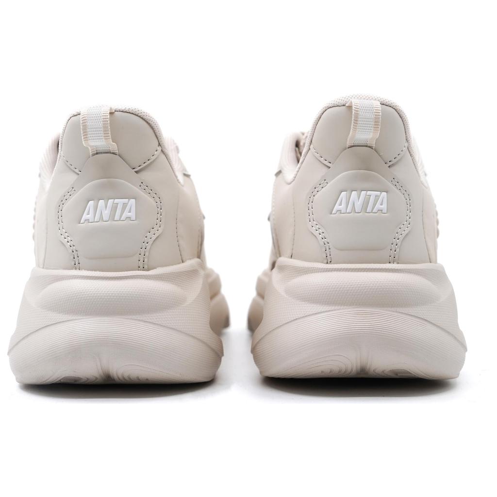 New Anta Anti-Slip Wear-Resistant Low-Top Casual Shoes Women's Beige 122518841R-4