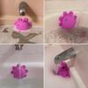 Silicone Bathtub Overflow Drain Cover with Suction Cup for Deeper Bath Water Depth Increase Bathroom Accessories Sink Drain