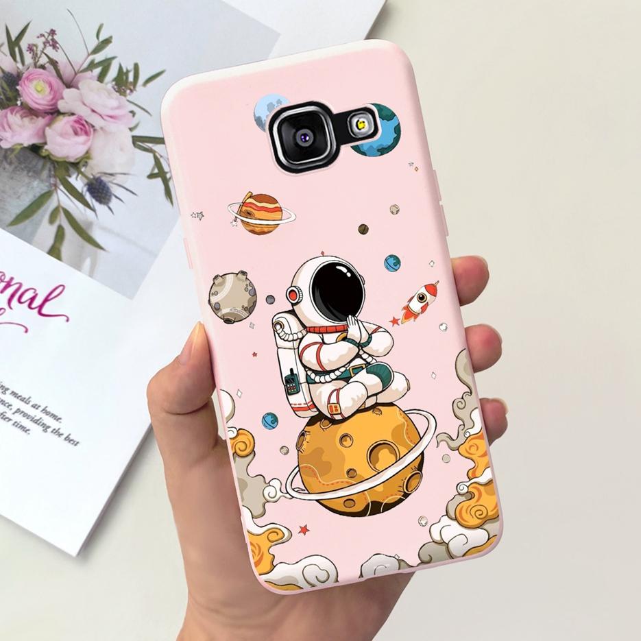 For Samsung Galaxy A5 2016 Case SM-A510F Cute Cartoon Cover Soft Silicone Phone Case For Samsung A5 2017 A520F Back Cover Bumper