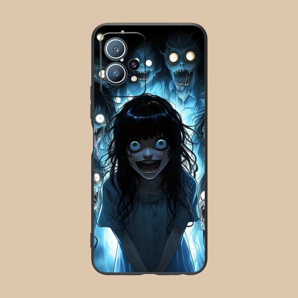 Terror Gothic Art Mobile Phone Case for Huawei P60 P50 P40 P30 P20 P10 P9 P8 Pro Lite Plus Colorful Printing Cover Cover Pretty