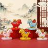 Creative Zodiac Lucky Bag Yuanbao Phone Stand & Desktop Ornament - Office Mascot Gift