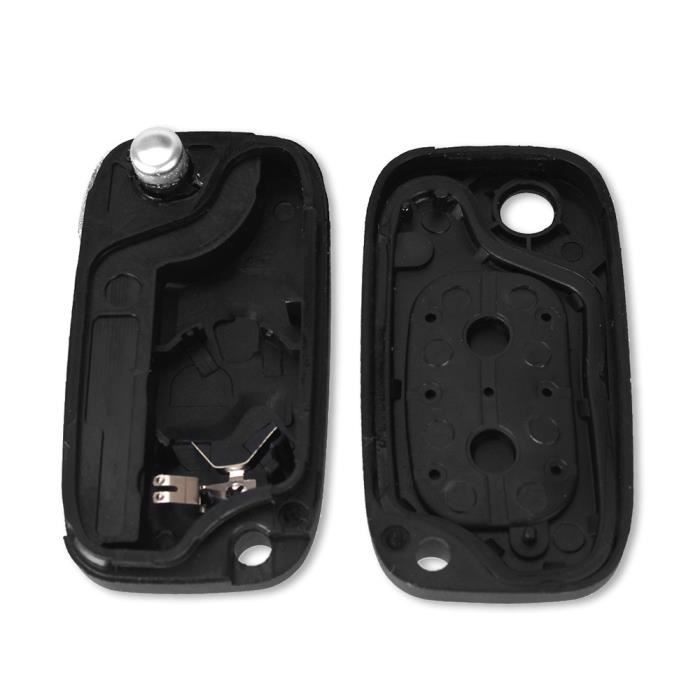 Key Shell for Renault Clio Kangoo Master Modus Trafic Twingo Wind - 2 Buttons Phonillico®
