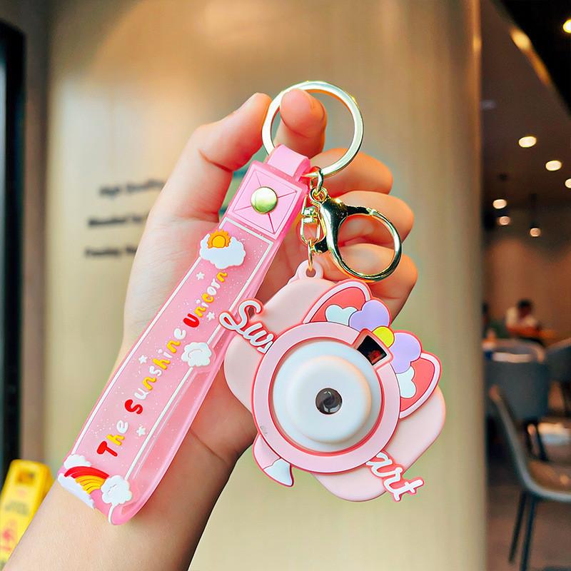 

Camera Projection Whimsical Keychain Perfect For Parties Celebrations And Pink Lena Camera
