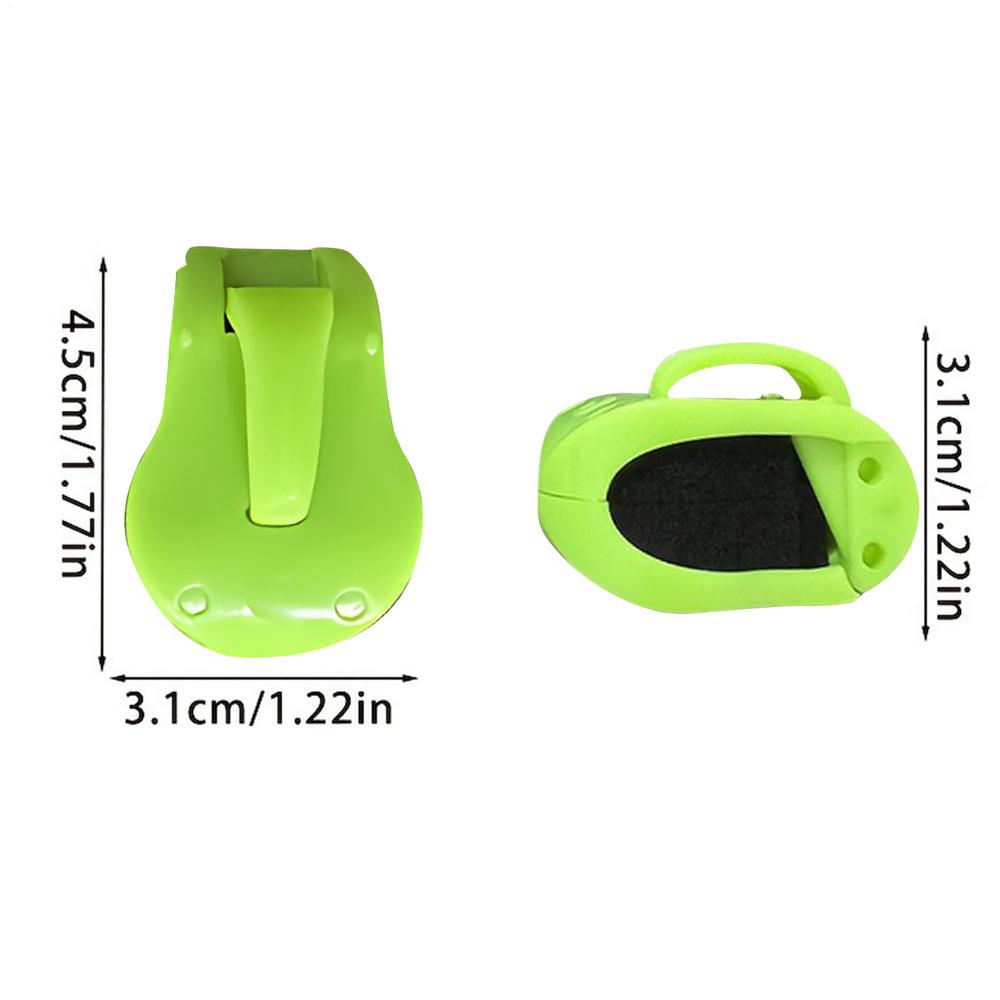 Fishing Rod Clips 4Pcs Quick-Attach Fishing Rod Clip Tool Free Hand Holder for 2-Piece Freshwater Rods Secure Grip Tackle