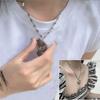 Creative Gift Jewelry Accessories Heart Necklace Y2K Aesthetics Message Locket Necklace Punk Retro Photo Picture Necklace