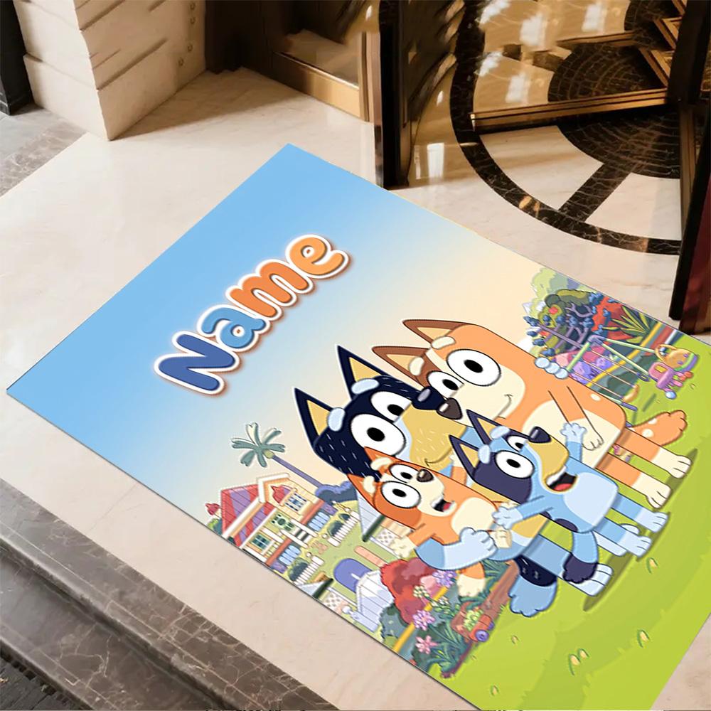Easter Adventure Customized Name Carpet Suitable for Study room Balcony Game Room Hallway Anti-slip Rug Office home decor
