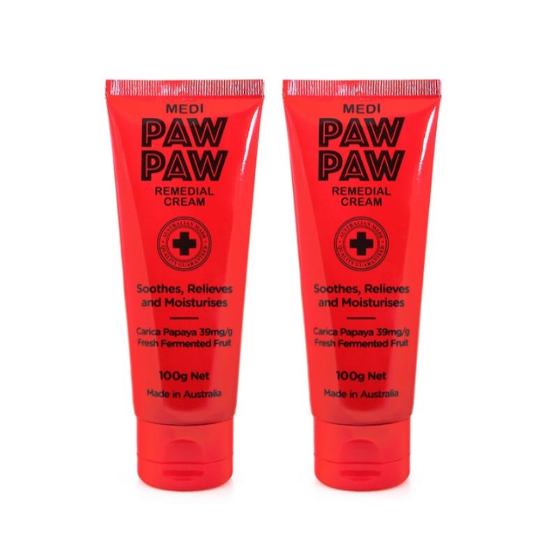 

Набор из двух восстанавливающих кремов Medi Paw Paw – 100 г 2 шт. Многофункциональный увлажняющий бальзам для сухой кожи, ухода за губами и телом