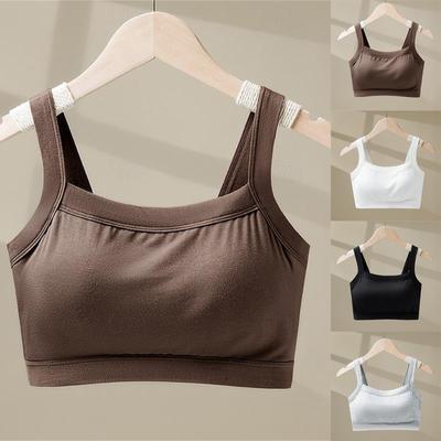 Women's Comfort Bra Without Underwire Sports Bra Soft Seamless Stretch Summer Classic Tank Top