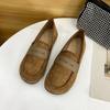 Summer autumn new soft bottom soft surface matte fashion pedal flat sole single shoes women