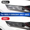 Für GEELY COOLRAY 2021 2022 Auto Scheinwerfer Schwarz TPU Schutzfolie Frontlicht Tönung Farbwechsel Aufkleber Zubehör