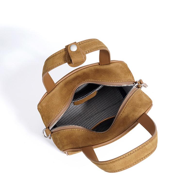 Neue Fashi Handtasche Einfach Hochwertiges Rindsleder Erste Schicht Vielseitig Kleine Quadratische Tasche Lässige Pendler Umhänge-Umhängetasche