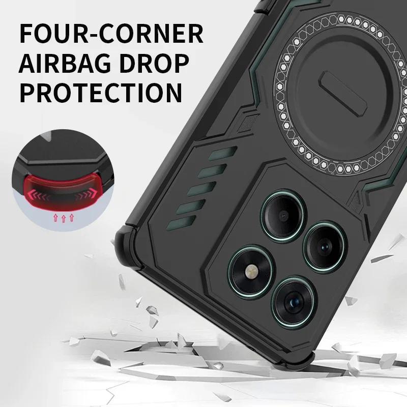 Case for Motorola Moto Edge 60 50 Fusion Magsafe Cover for For Moto Edge 50 Pro 40 Neo Magnetic Wireless Charge Shockproof Case