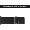 Verstellbarer Bein-Strumpfhaltergürtel, Elastische Punk-Kreuz-Oberschenkelstrumpfhalter für Damen, 1 Paar