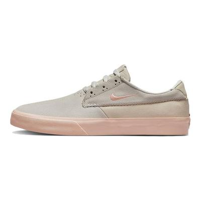 SB Shane Pelle Traspiranti Leggeri Durevoli Antiscivolo Scarpe da Skate Basse Sneakers Unisex Grigio Rosa BV0657-106