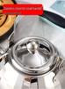Large Capacity Stainless Steel Teapot with Handle and Tea Infuser - Ideal for Hotels and Restaurants