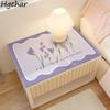 Bedside Cupboard Covers Water-proof Dust-proof Leather All-purpose Microwave Oven Fashion Modern Home Decoration Furniture Ins