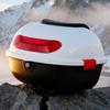 Lockable Motorcycle Trunk Plastic Motorbike Tail Trunk Universal Storage Case  Commuting