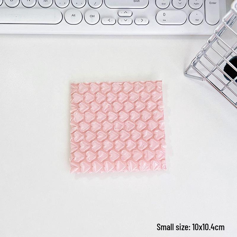 

Розовый конверт из пенопласта с пузырьковой пленкой в форме сердца - Ударопрочный защитный упаковочный пакет