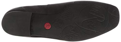 Unleaf Women's Flat Loafers, Black, Size 23.0 cm, 2E