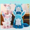 Glaceon Plüschtier aus kurzem Plüsch für Kinder und Sammler