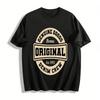 Bronx Original Denim Crew Echte Ware Gegründet 1973 Vintage T-Shirt Reines Baumwoll-T-Shirt