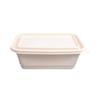 Jiwanggu 750ml Biodegradable Rectangular Takeaway Meal Boxes