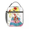 Candy Candy Isolierte Lunchtaschen für Frauen Anime Manga Cartoon Mädchen Tragbare Thermokühltasche Lebensmittel Lunchbox Schule