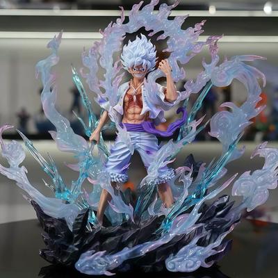 Nika Luffy One Piece Anime Action Figures Trendy Toy Pvc Static Statue Model Ornament Desktop Decor Collection Peripheral Gifts