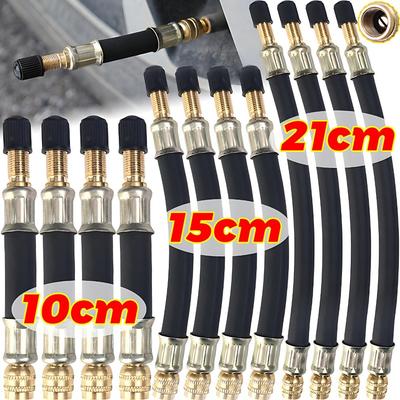 Car Tire Valve Extender Motorcycles and Trucks Bicycles A Portable Air Compressor Valve Stem Extender Suitable for All Cars Valve Stems 1
