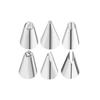 Stainless Steel Piping Tips Set - 48 Styles for Cake Decorating