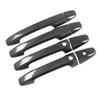 For Honda Stepwgn Stepwagon Rp3 Rp5 2015- Carbon Fiber Chrome Car Door Handle Cover Trim Sticker Styling Auto Accessories