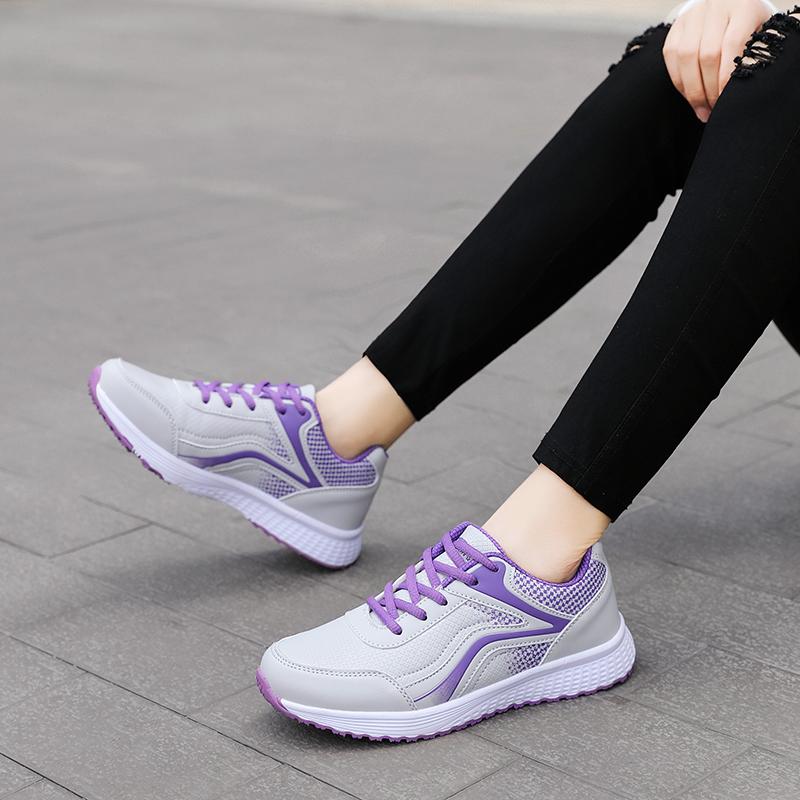 Fashion Women Casual Sneakers Height Increasing Summer Breathable Wedges Platform Aerobics Shoes Woman Casual Shoes Platform Sneakers