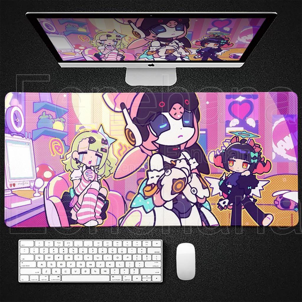 Large Gaming Zenless Zone Zero ReDreaming Angel Mouse Pad XXL Kawaii Girls Mat Gamer Laptop Keyboard Non-slip Office Accessories