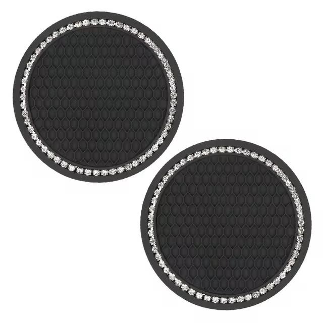 Car Coaster Water Cup Bottle Holder Anti-slip Pad Mat Silica Gel Waterproof For Interior Decoration Car Styling Accessories