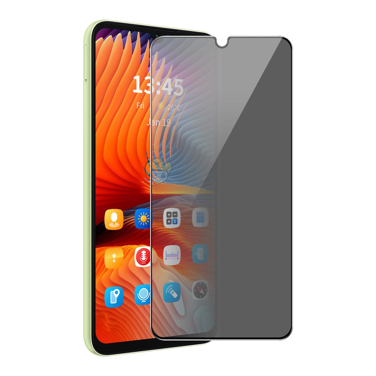 

For Xiaomi Poco C75 4G/Redmi 14R 5G/14C 4G ENKAY Hat-Prince Privacy Screen Protector 28-degree Anti-Spy Tempered Glass Black