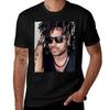 T-shirt Artistica di Lenny Kravitz Top Casual a Manica Corta per Natale