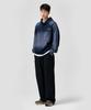 AGOD (Fleece-Lined) Side Big Pocket Wide Sweatpants [Black]