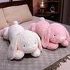 Cartoon Animal White Rabbit Plush Toy Soft and Comfortable Pink Rabbit Stuffed Doll Gifts For Girl