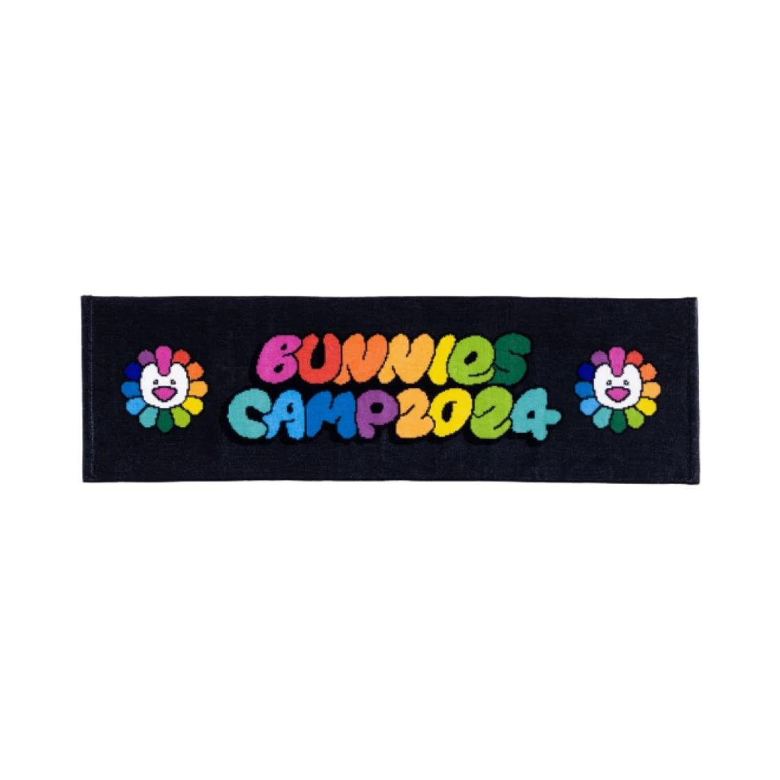 Newjeans x Murakami Bunnies Camp 2024 Tokyo Dome Towel Black ONE SIZE
