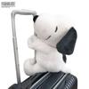 SNOOPY Travel Neck Pillow, Air Pillow with Microbeads, Fluffy, Flips Inside Out, Transforms into a Cute Character, Take It With You! Snoopy Starry Sky