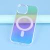 Für iPhone 15 Hülle Kompatibel mit MagSafe Acryl+TPU Farbverlauf Handyhülle