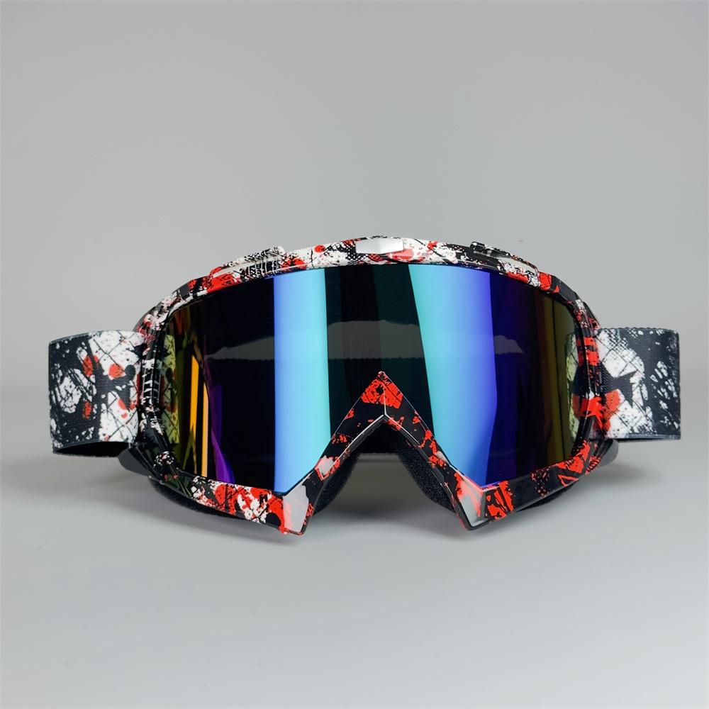 Motorcycle Goggles Mountain Bike Goggles Men's and Women's Cycling Windproof Helmets Glasses Equipment