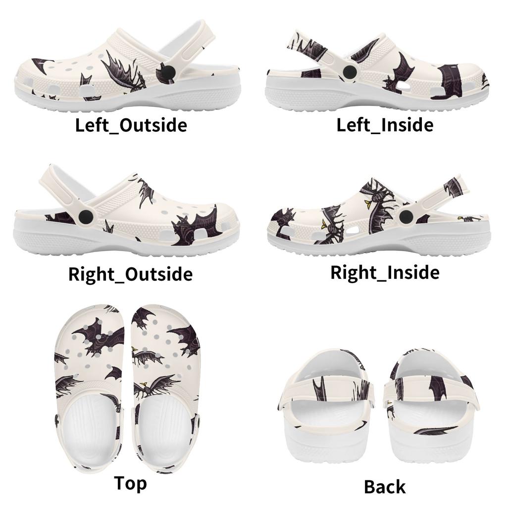 Novelty Print EVA Clogs Adult Unisex Breathable Lightweight Slip On Casual Footwear Lightweight Summer Sandals Everyday Wear