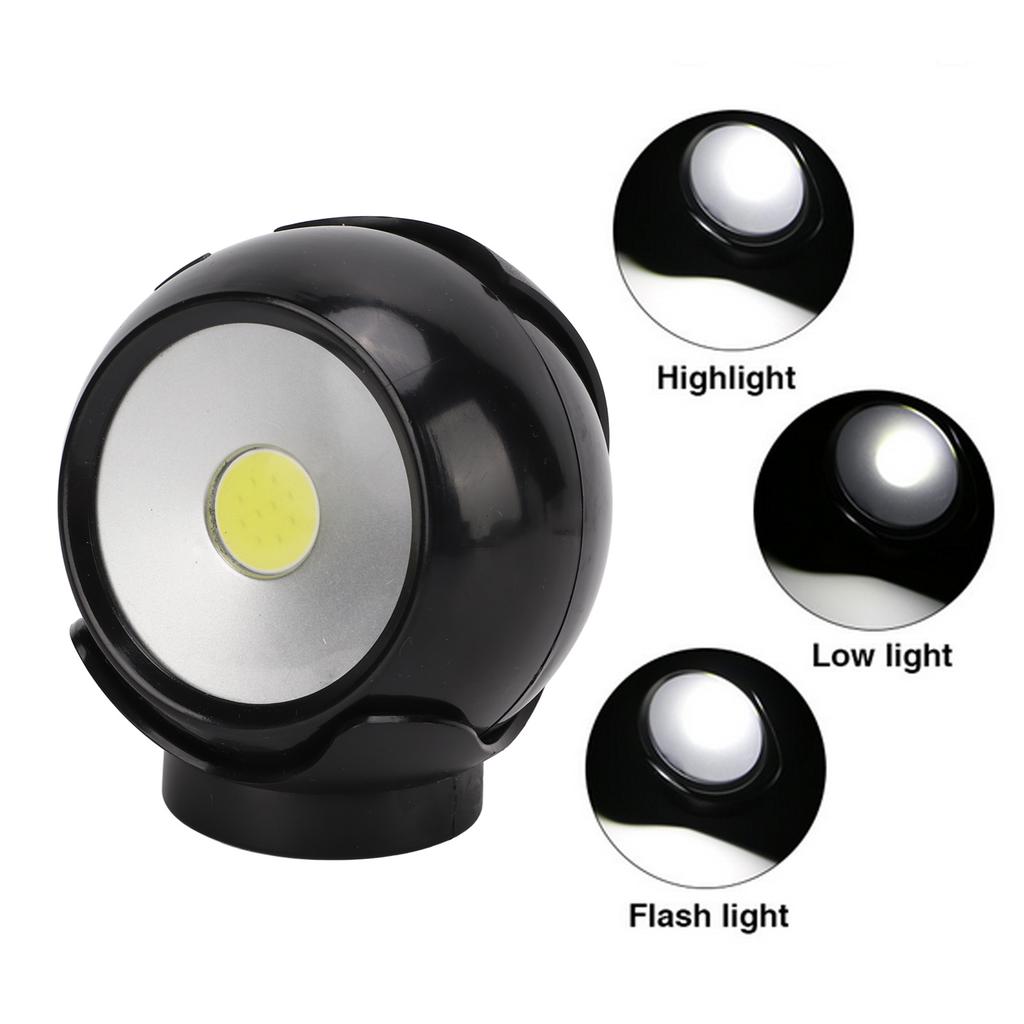 Mini LED Flashlight Stretchable Focusing Pocket Torch for Inspection Repairing Night Camping Training