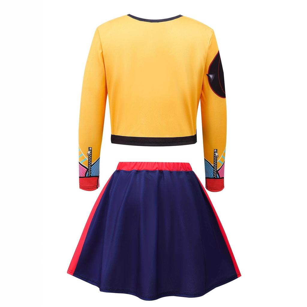 Nuovo gruppo di ragazze witcher star K-POP costume cosplay zoey rumi vestiti per performance per bambini